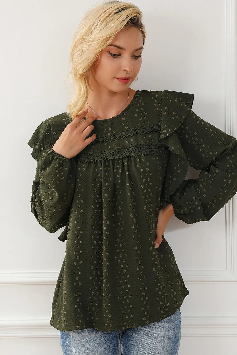 Still Got It Ruffled Blouse