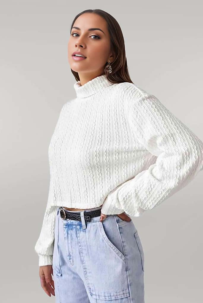 Cozy Up Turtleneck Top