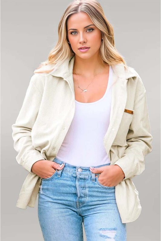 Nicolette Button Down Jacket