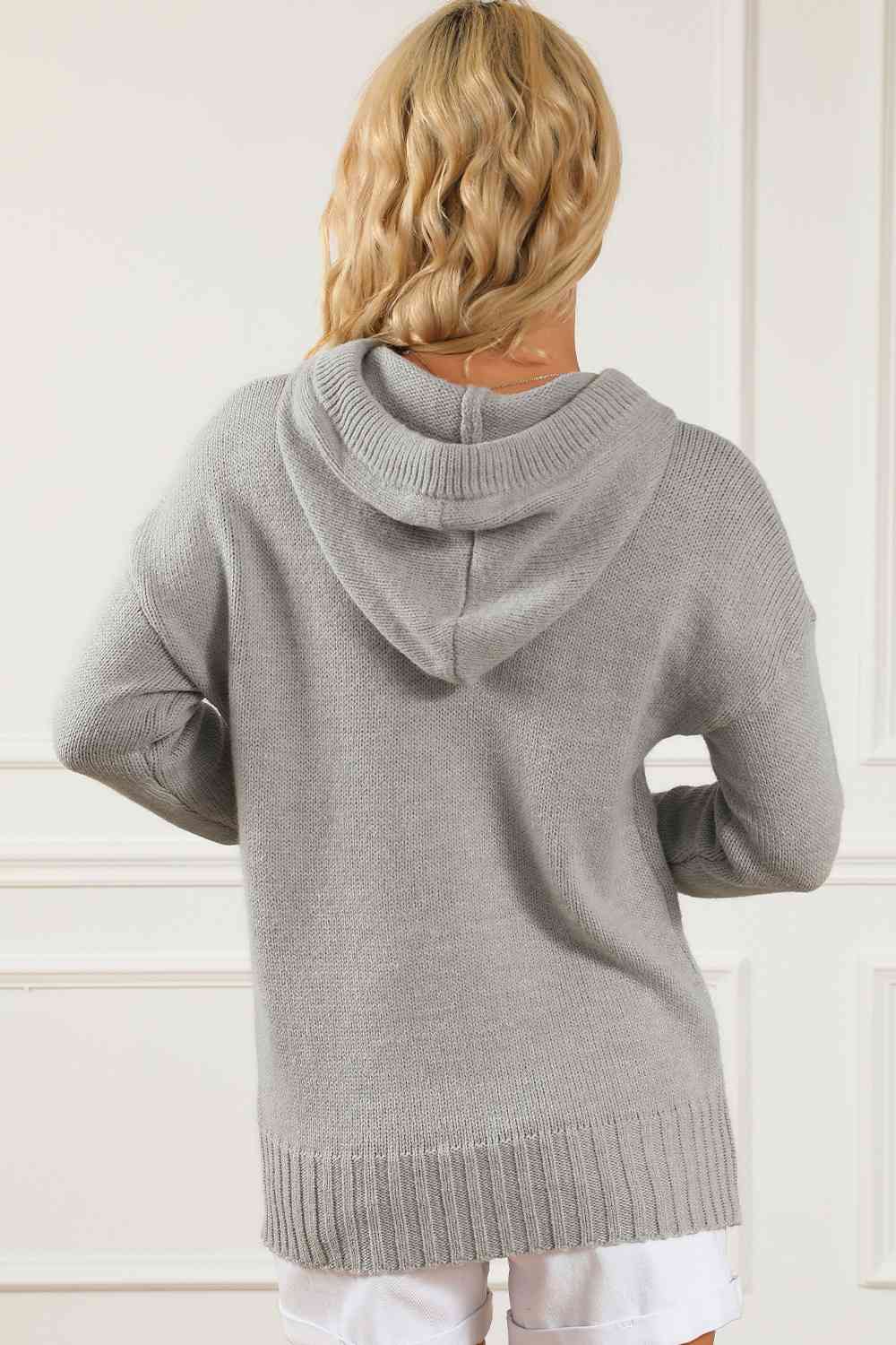 Avianna Drawstring Hooded Sweater
