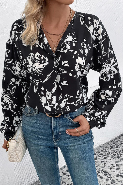 Cecelia Floral Long Sleeve Top