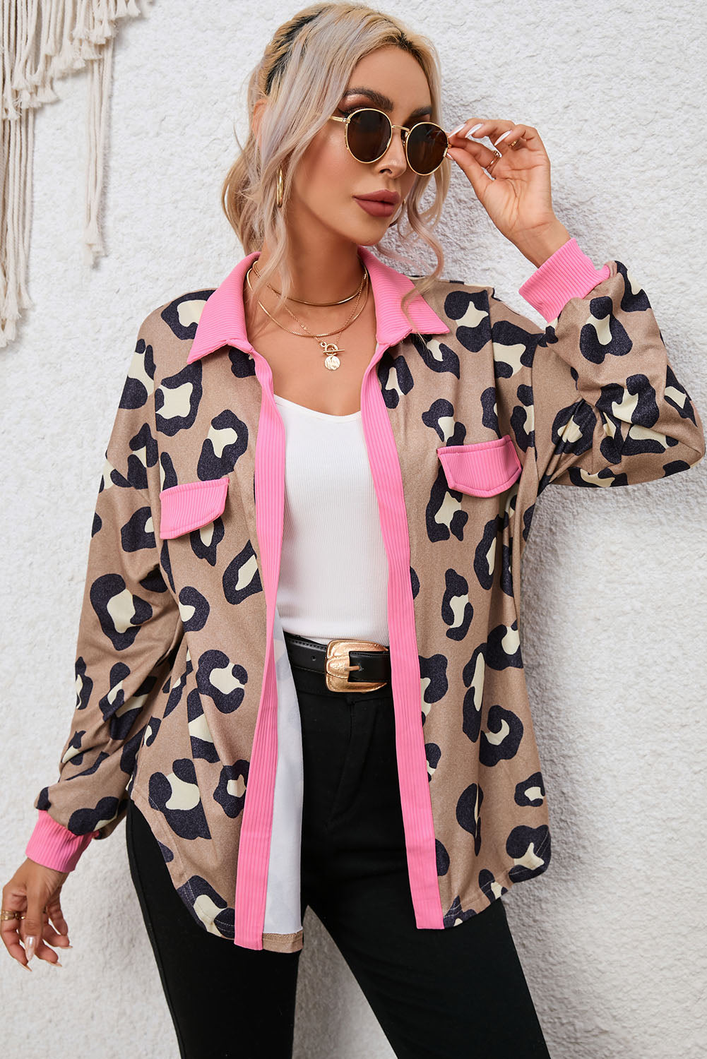 Wild One Leopard Shacket