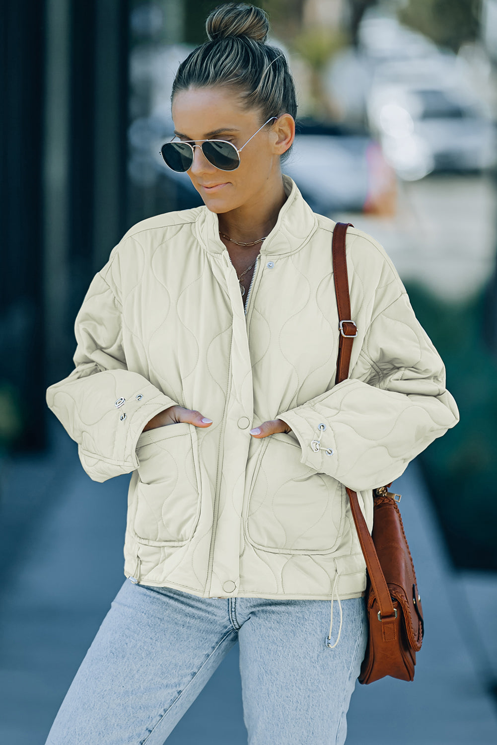 Be The Change Quilted Jacket