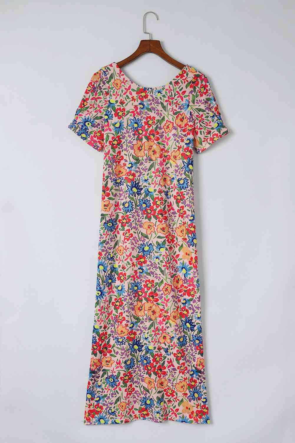 Nadia Floral Short Sleeve Dress