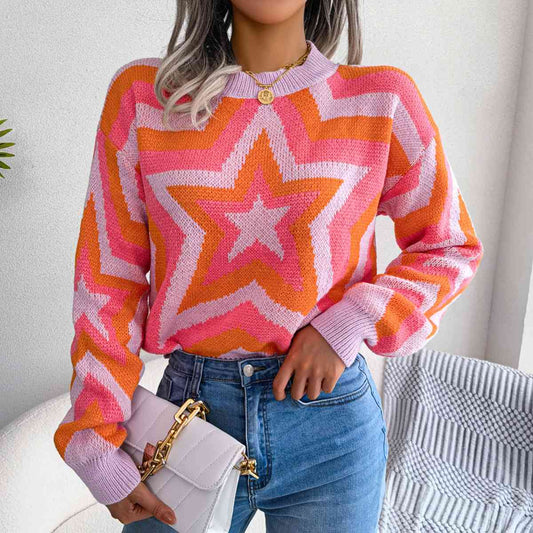 Stella Star Round Neck Sweater