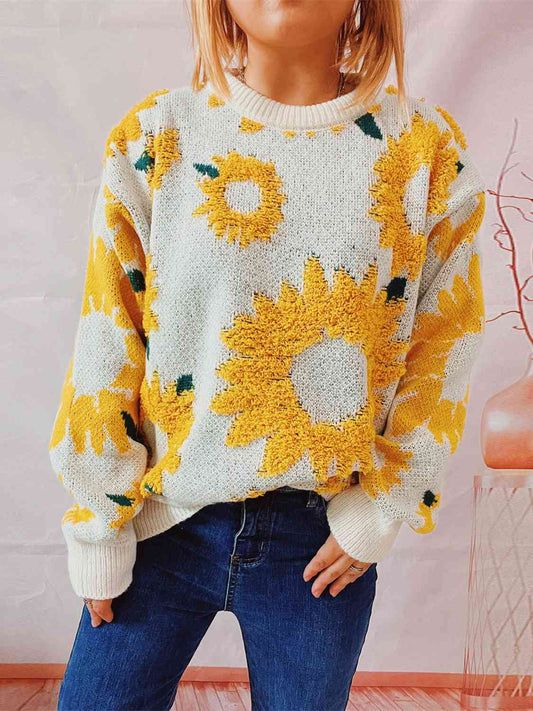 Sunflower Long Sleeve Sweater