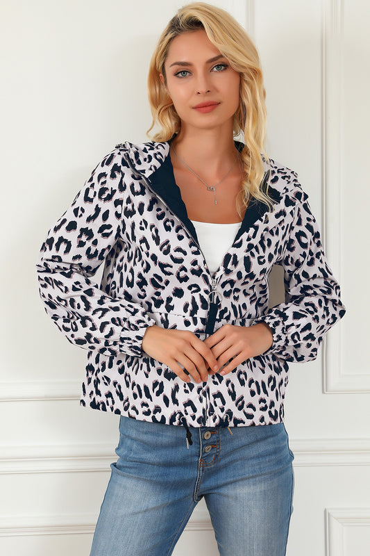 My Wild Side Leopard Hooded Jacket