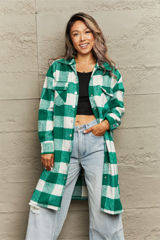 Come See Me Plaid Jacket