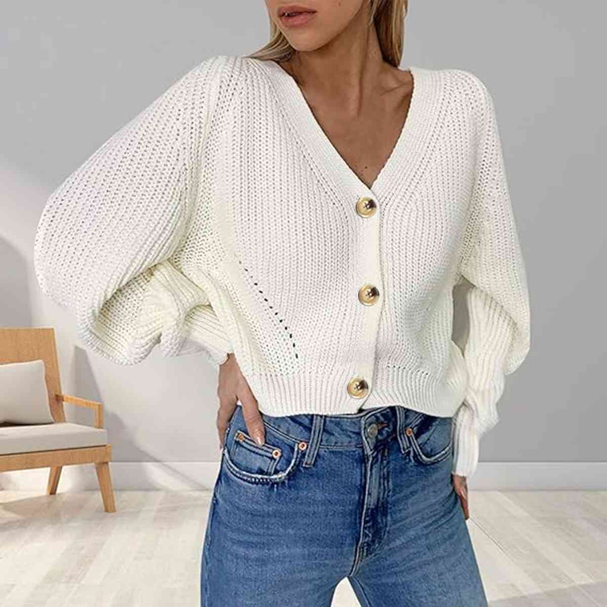 Alina V-Neck Cardigan