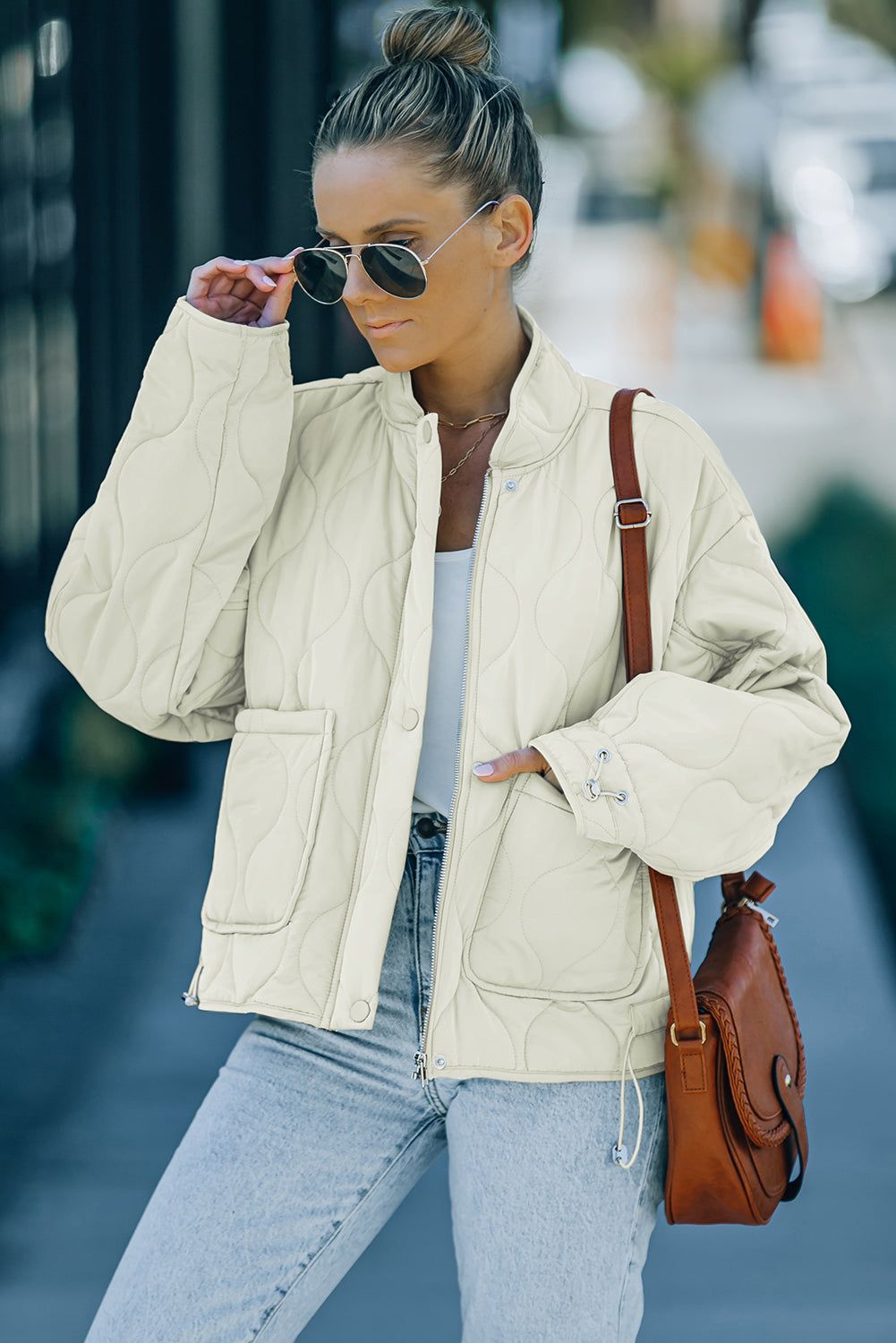 Be The Change Quilted Jacket